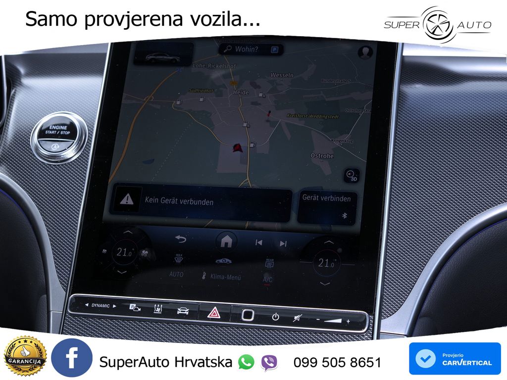 Mercedes GLC Coupe 450d (367 KS) 4MATIC 9G-TRONIC AMG ZRAČNI+ACC+GR SJED+360+PANO