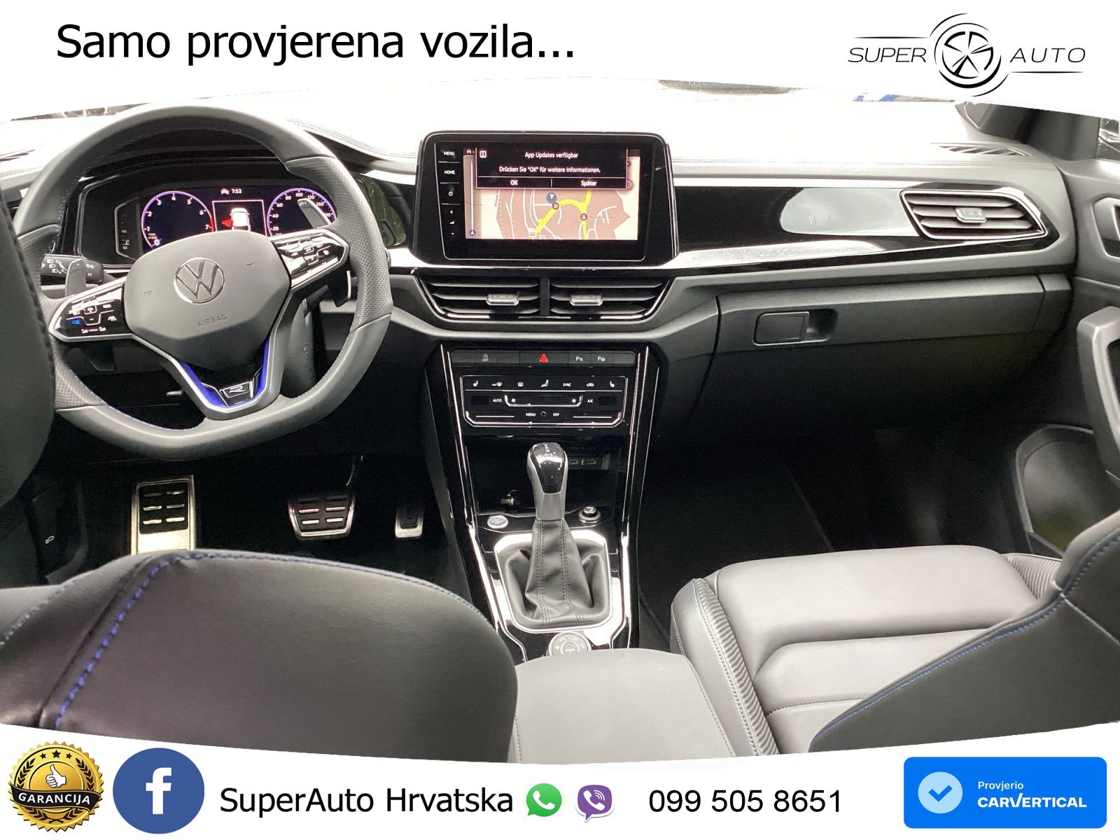 Volkswagen T-Roc R 2.0 TSI (300 KS) OPF 4M DSG MATRIX+GR SJED+KAM