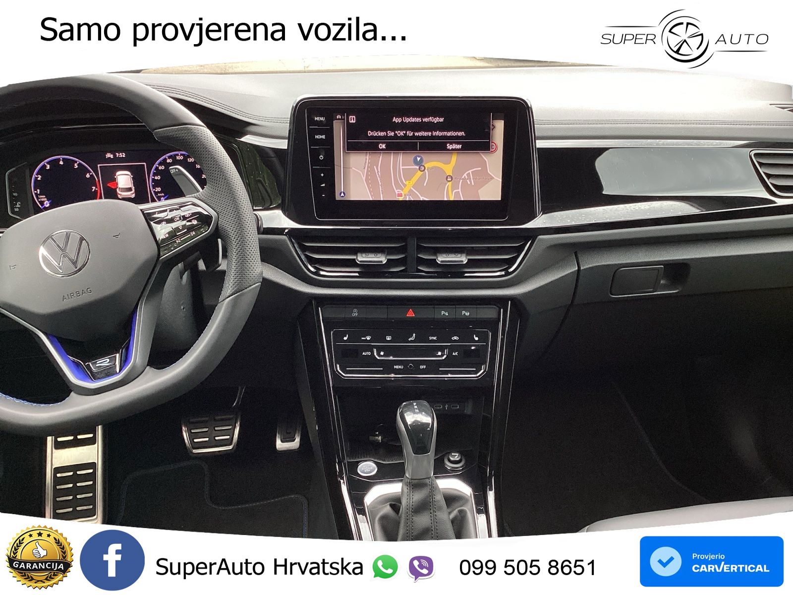 Volkswagen T-Roc R 2.0 TSI (300 KS) OPF 4M DSG MATRIX+GR SJED+KAM