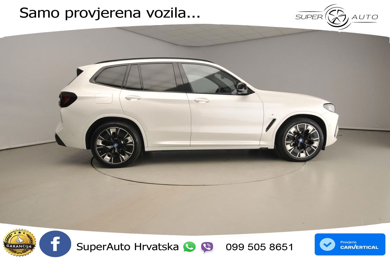 BMW iX3 80 kWh (286 KS)