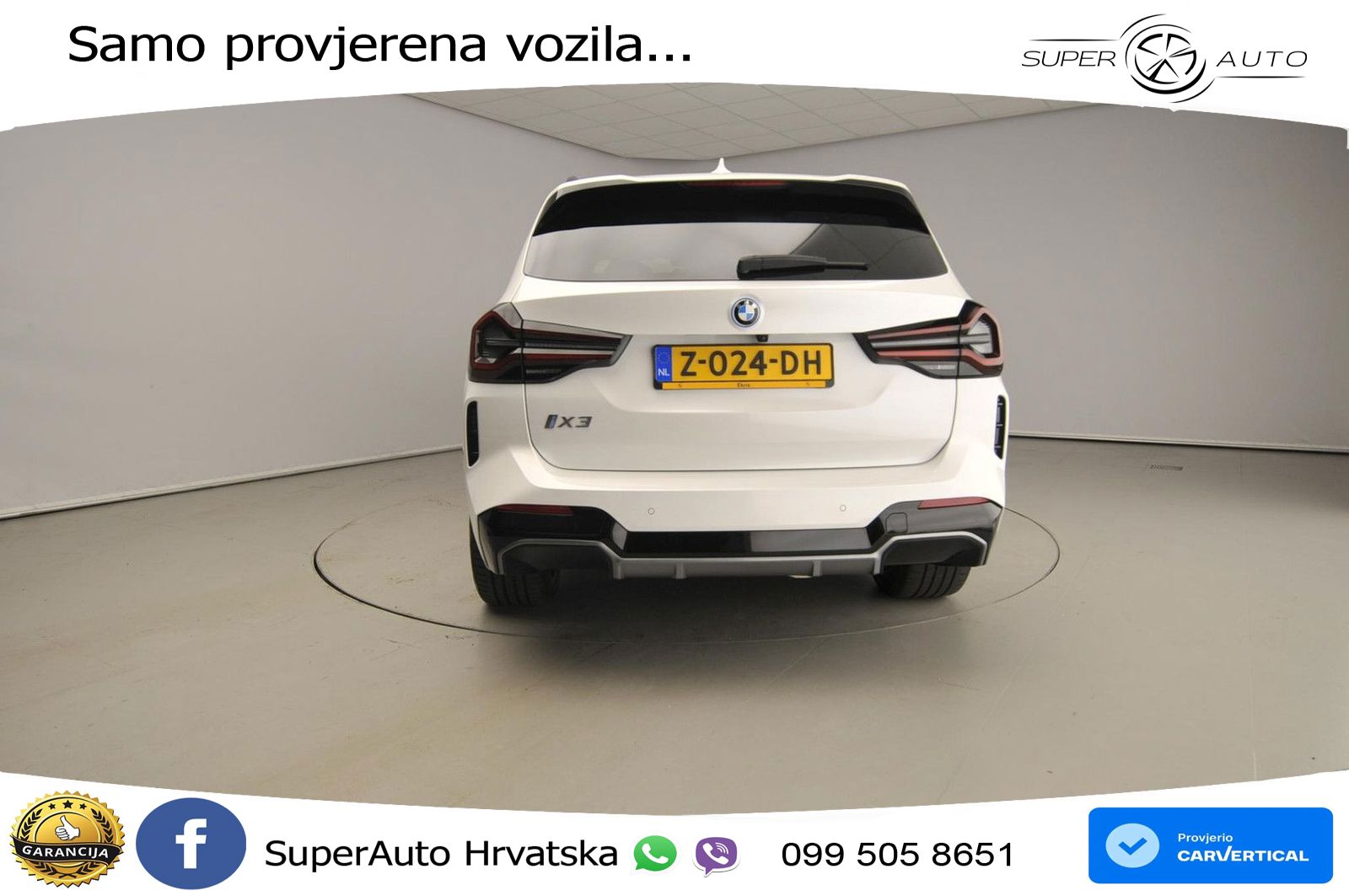 BMW iX3 80 kWh (286 KS)