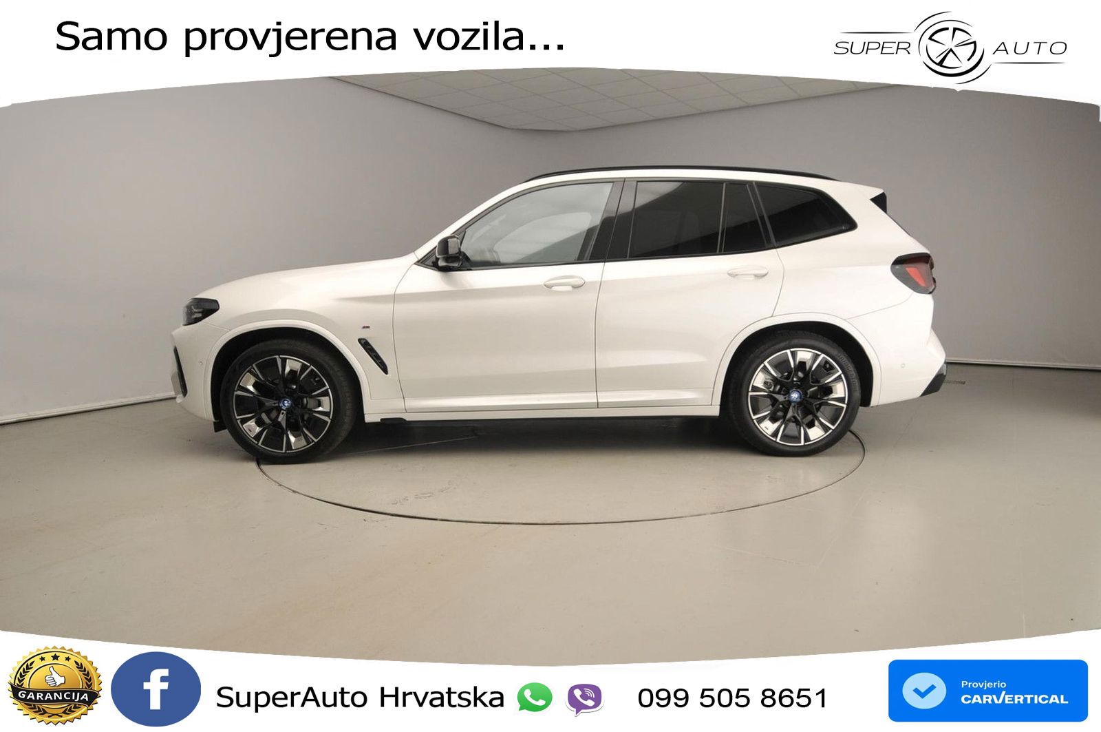 BMW iX3 80 kWh (286 KS)