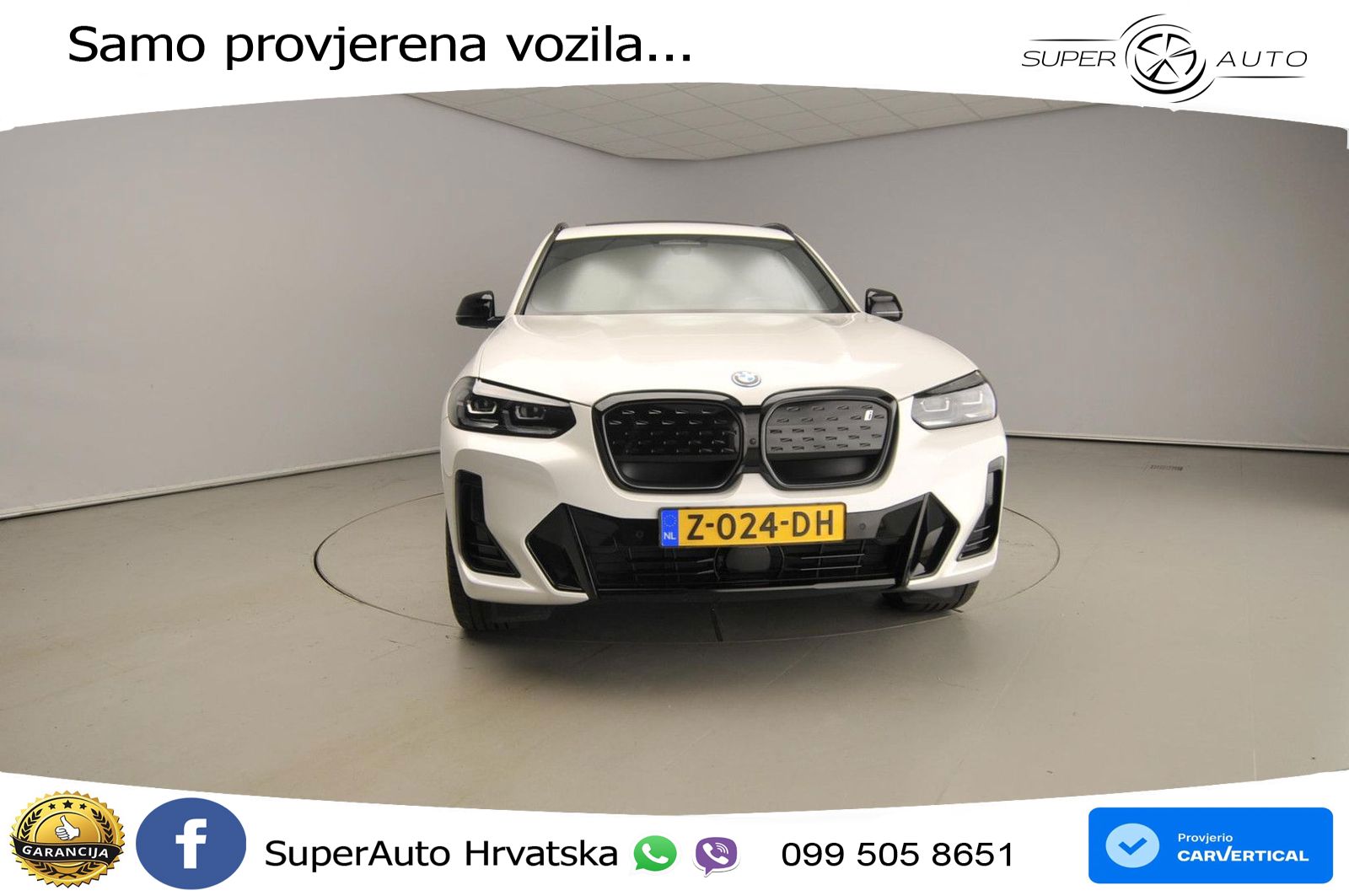 BMW iX3 80 kWh (286 KS)