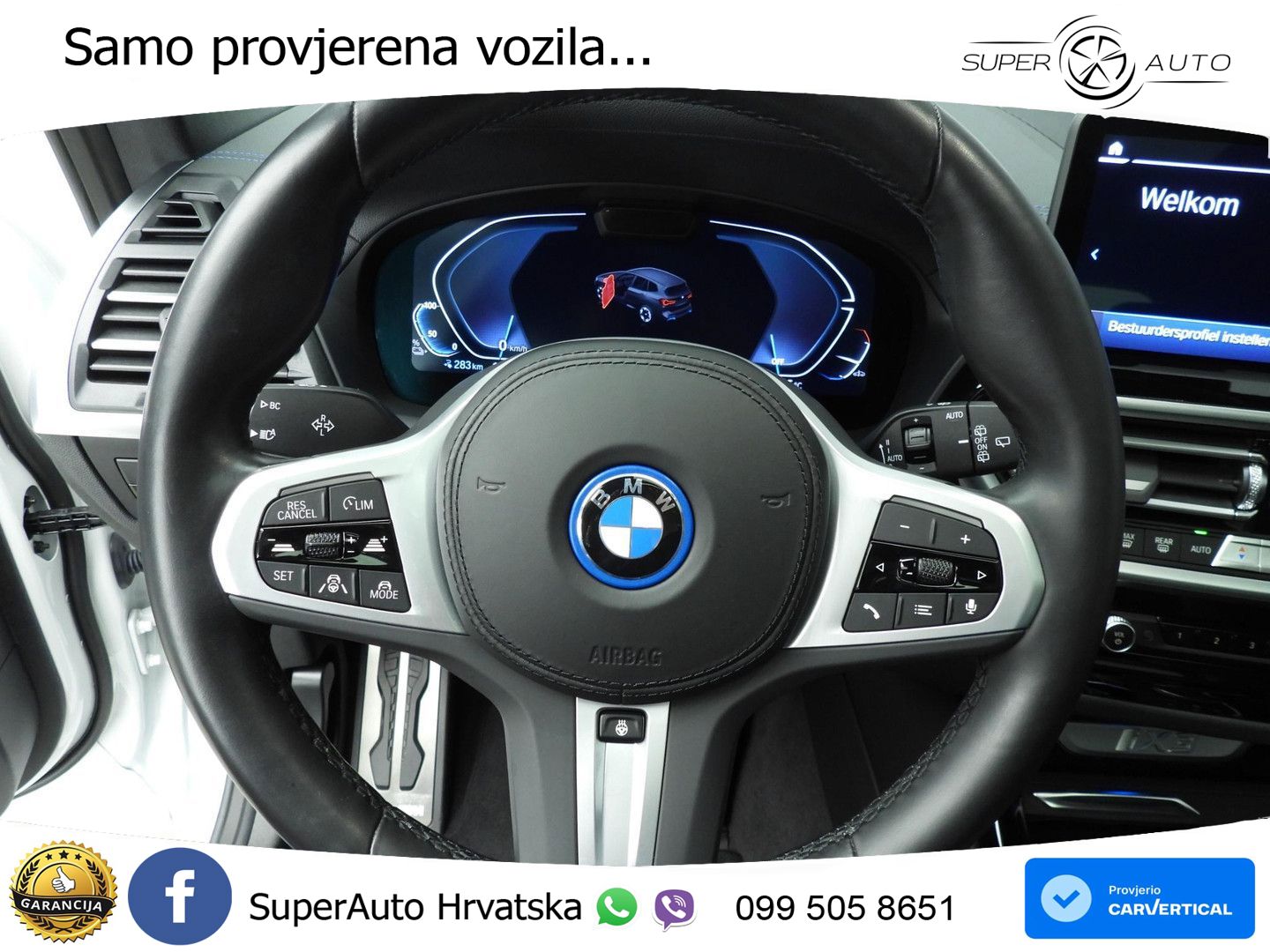 BMW iX3 80 kWh (286 KS)