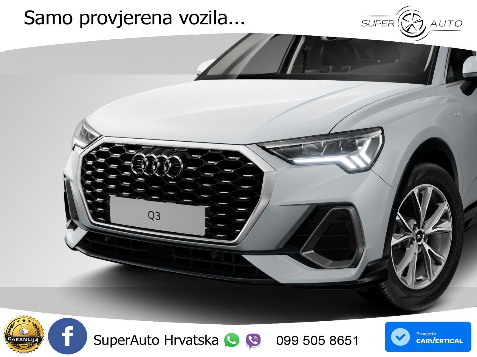 Audi Q3 II Sportback 35 TFSI (150 KS) S tronic S line LED+GR SJED+ACC
