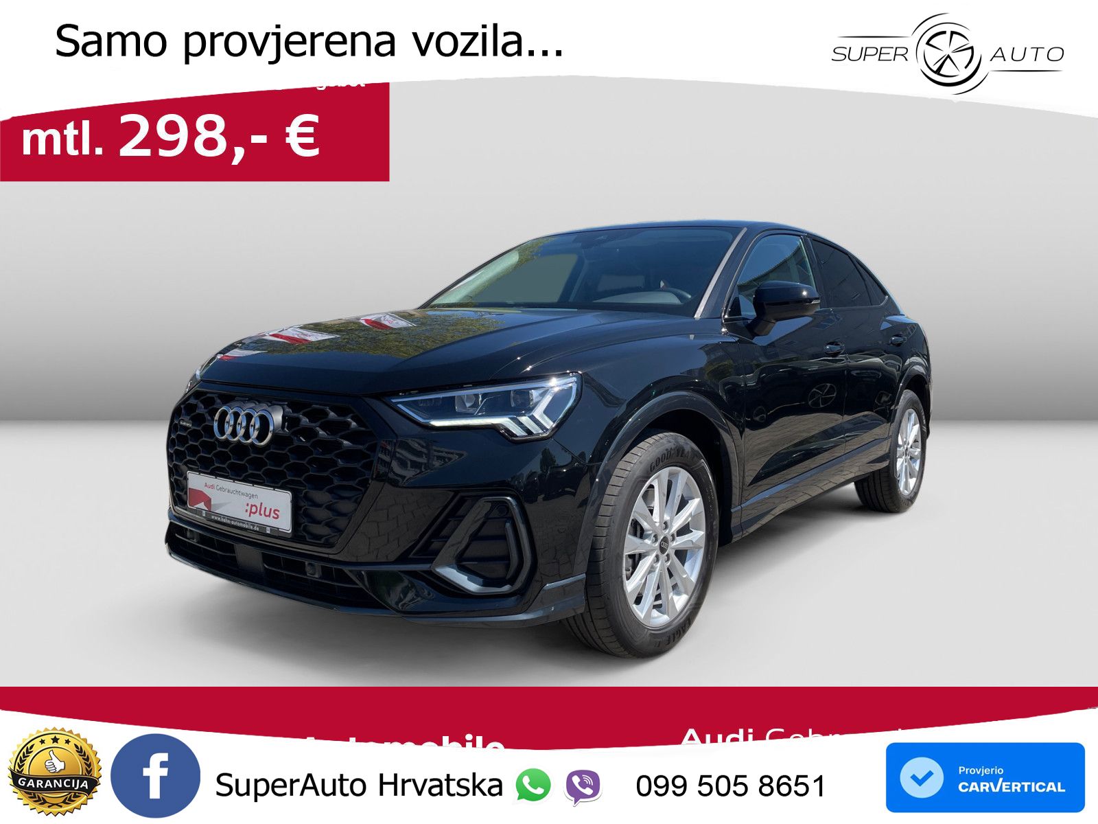 Audi Q3 II Sportback 40 TFSI (190 KS) quattro S tronic