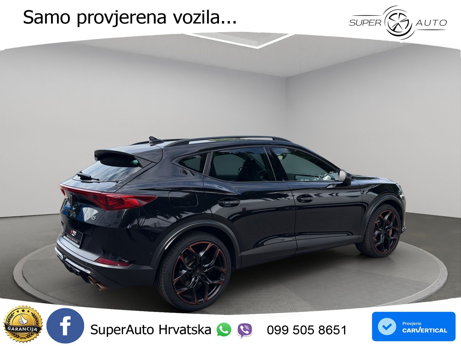 Cupra Formentor VZ5 2.5 TSI (390 KS) 4Drive DSG LED+GR SJED+ACC