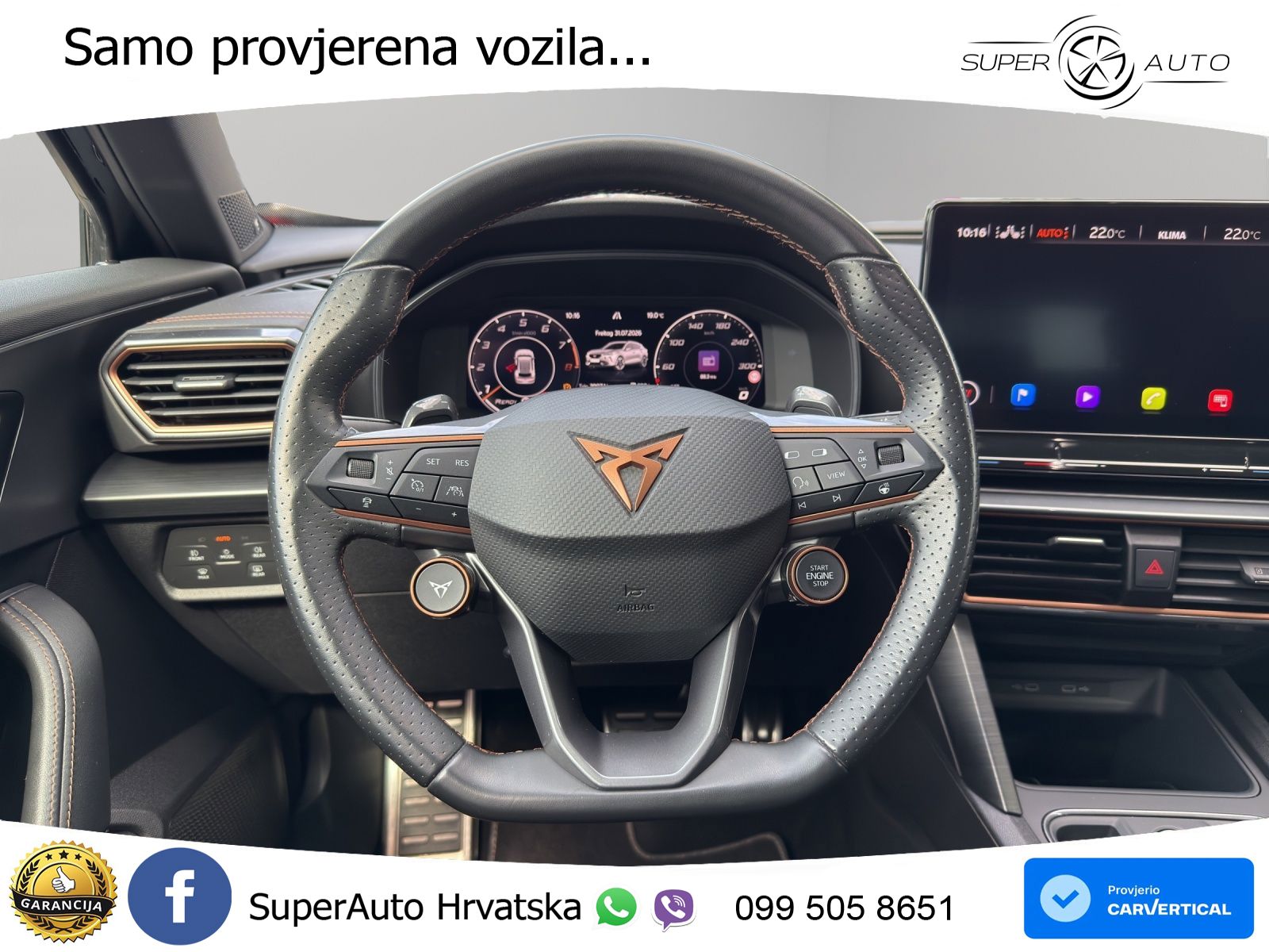 Cupra Formentor VZ5 2.5 TSI (390 KS) 4Drive DSG LED+GR SJED+ACC