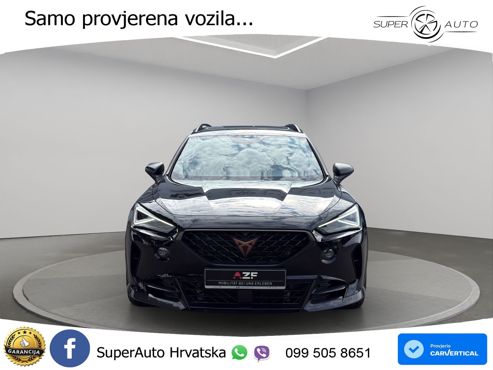Cupra Formentor VZ5 2.5 TSI (390 KS) 4Drive DSG LED+GR SJED+ACC