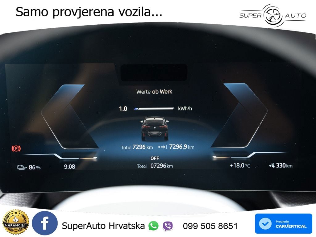 BMW iX2 66.5 kWh (313 KS) xDrive30