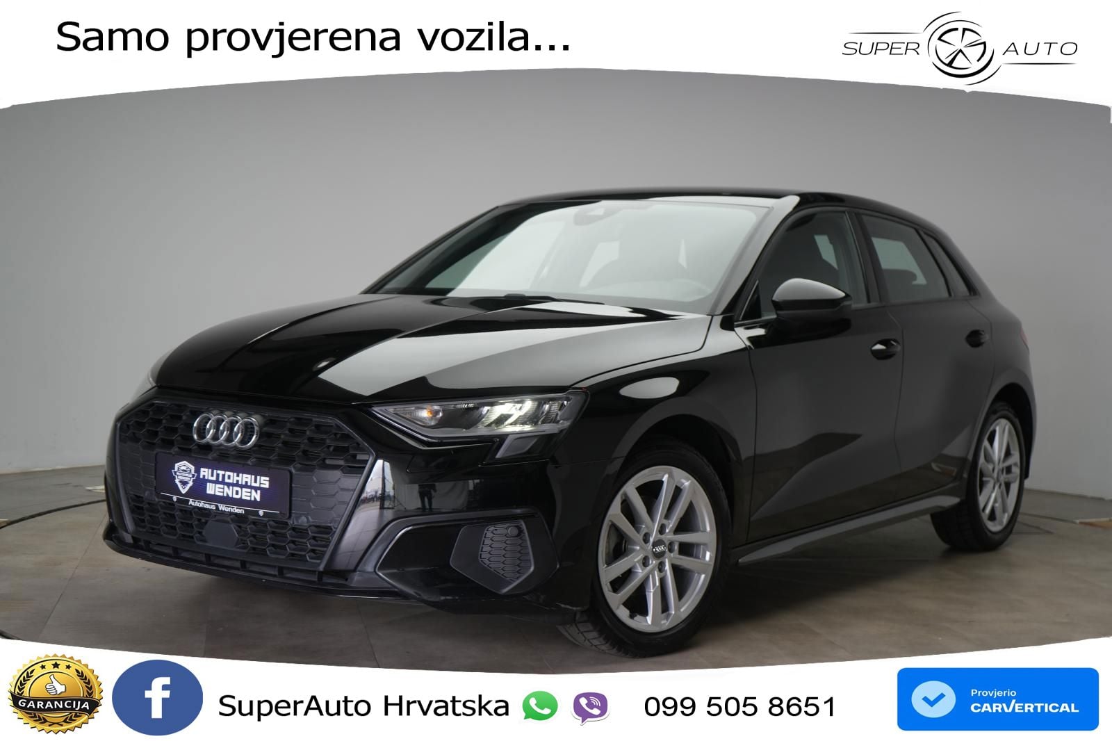 Audi A3 35 TFSI (150 KS) LED+GR SJED+ACC