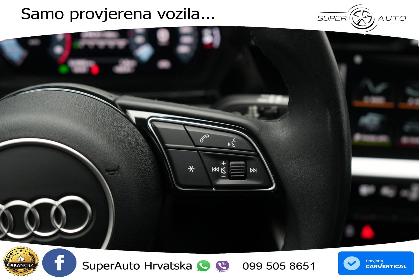 Audi A3 35 TFSI (150 KS) LED+GR SJED+ACC