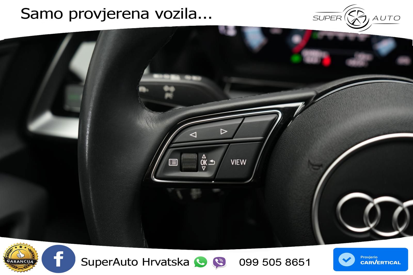 Audi A3 35 TFSI (150 KS) LED+GR SJED+ACC