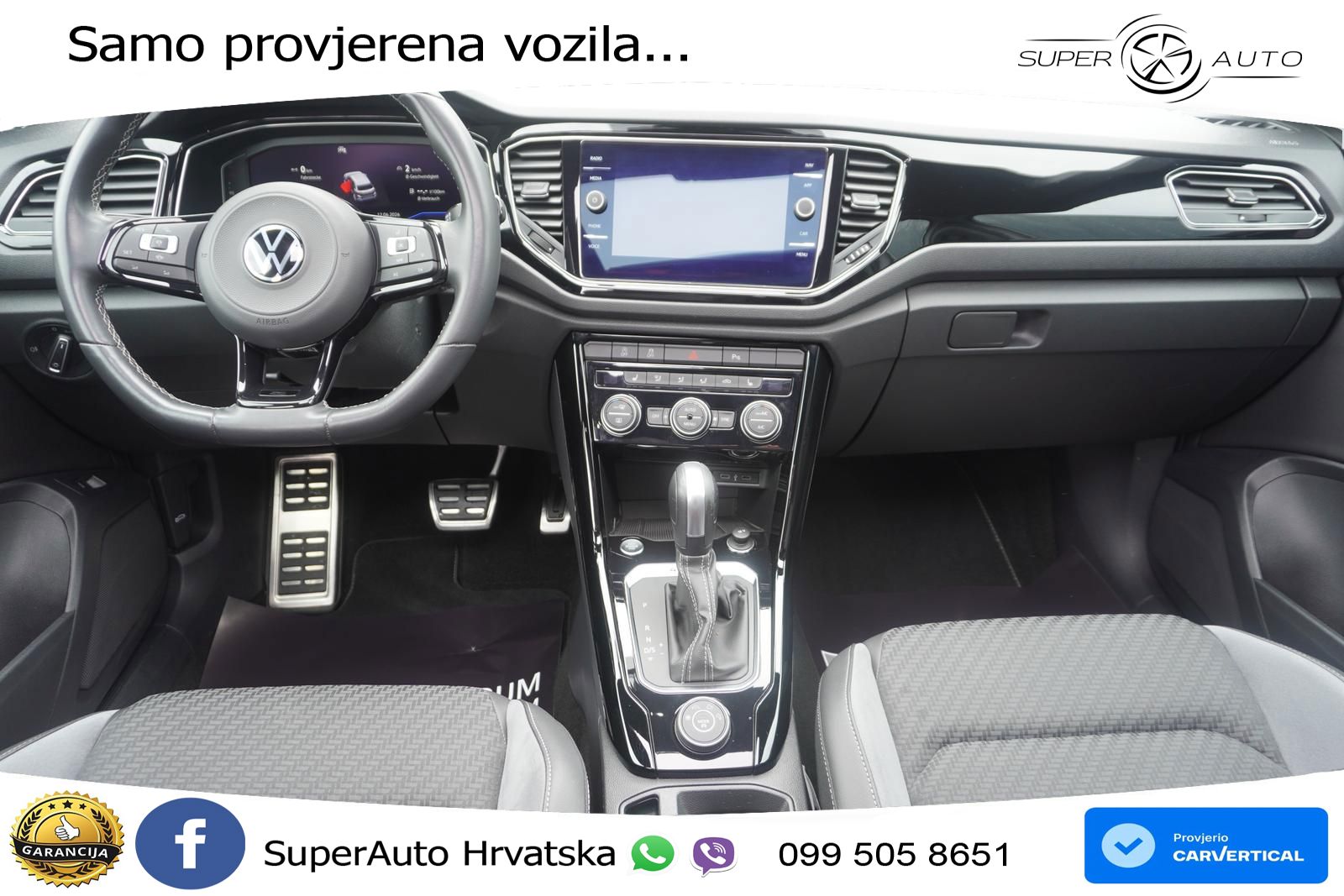 Volkswagen T-Roc I R 2.0 TSI (300 KS) OPF 4M DSG LED+GR SJED+ACC