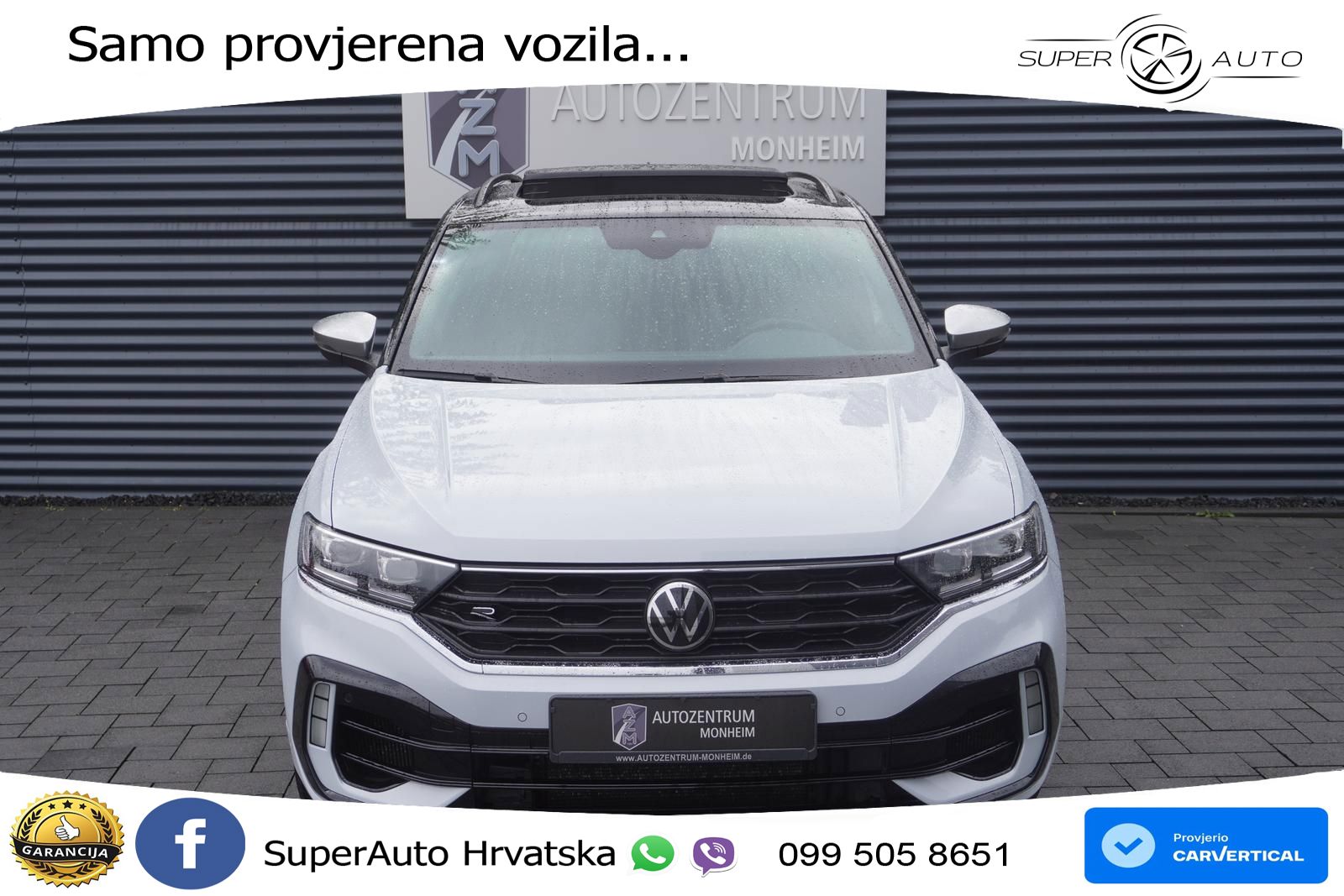Volkswagen T-Roc I R 2.0 TSI (300 KS) OPF 4M DSG LED+GR SJED+ACC