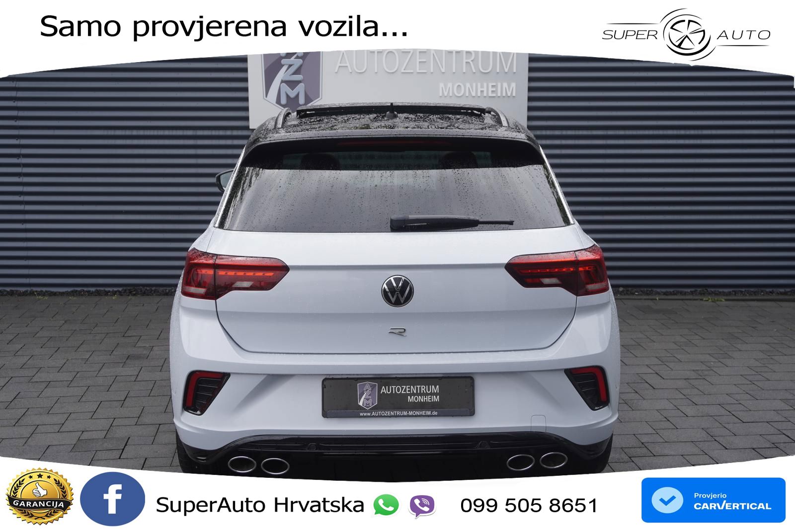 Volkswagen T-Roc I R 2.0 TSI (300 KS) OPF 4M DSG LED+GR SJED+ACC