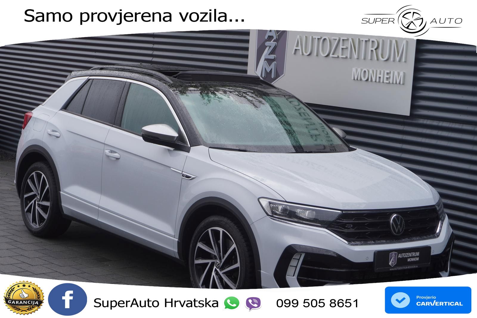 Volkswagen T-Roc I R 2.0 TSI (300 KS) OPF 4M DSG LED+GR SJED+ACC