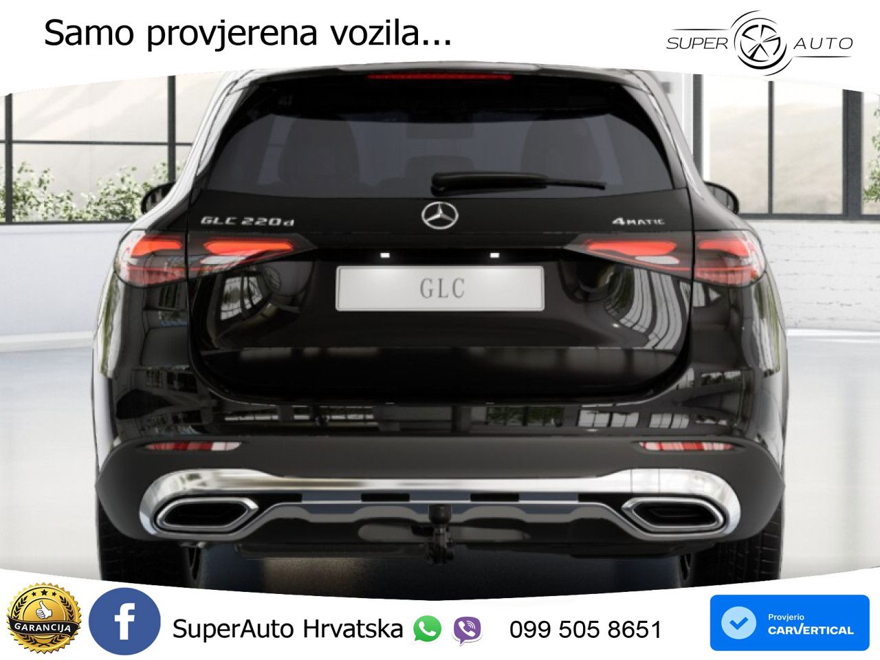 Mercedes GLC 220d (197 KS) 4MATIC 9G-TRONIC LED+GR SJED+ACC