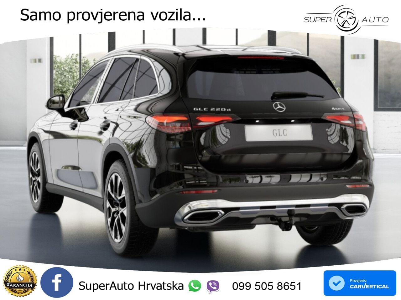 Mercedes GLC 220d (197 KS) 4MATIC 9G-TRONIC LED+GR SJED+ACC