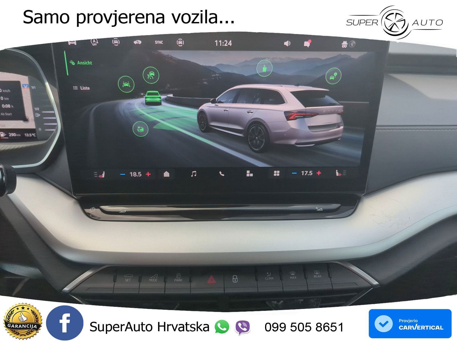 Škoda Octavia Combi 2.0 TDI (150 KS) DSG Selection LED+GR SJED+ACC