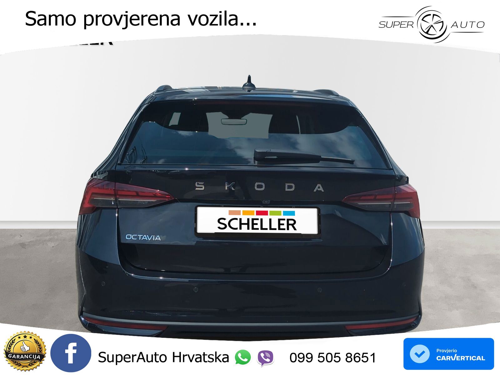 Škoda Octavia Combi 2.0 TDI (150 KS) DSG Selection LED+GR SJED+ACC
