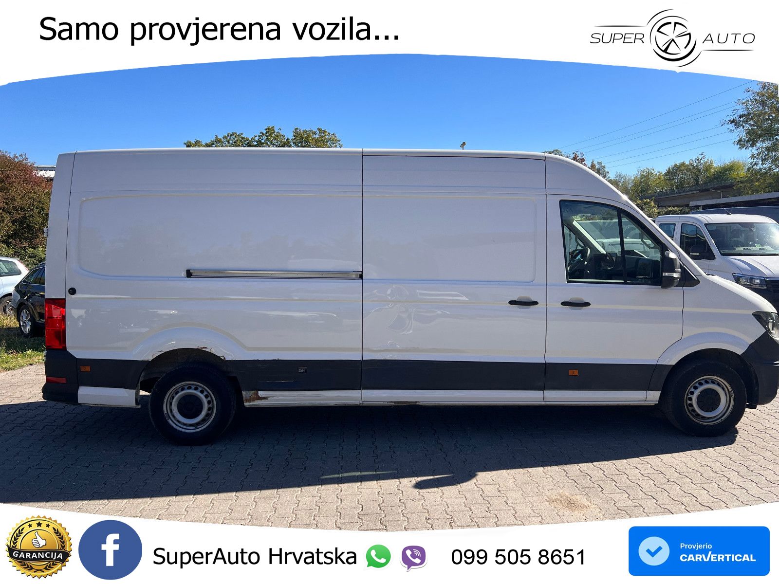 Volkswagen Crafter Kasten 35 lang Hochdach FWD Kamera 140 KS