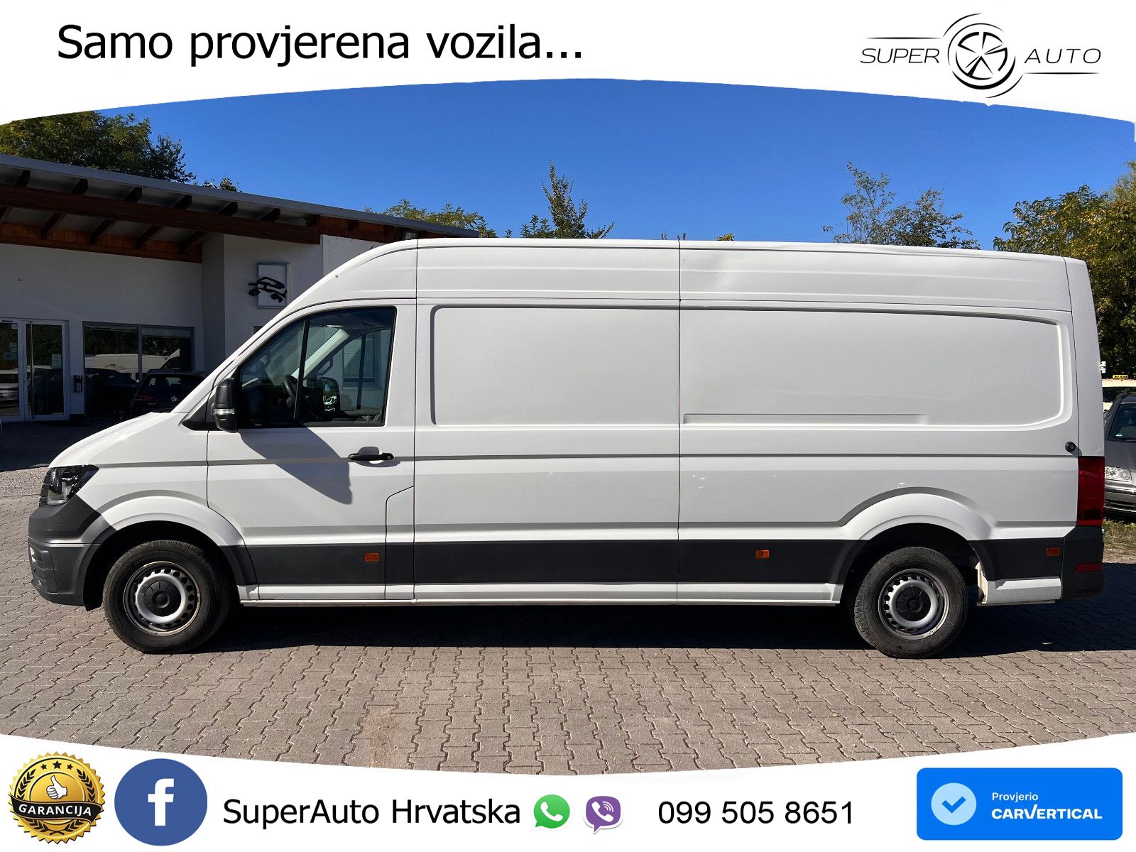 Volkswagen Crafter Kasten 35 lang Hochdach FWD Kamera 140 KS