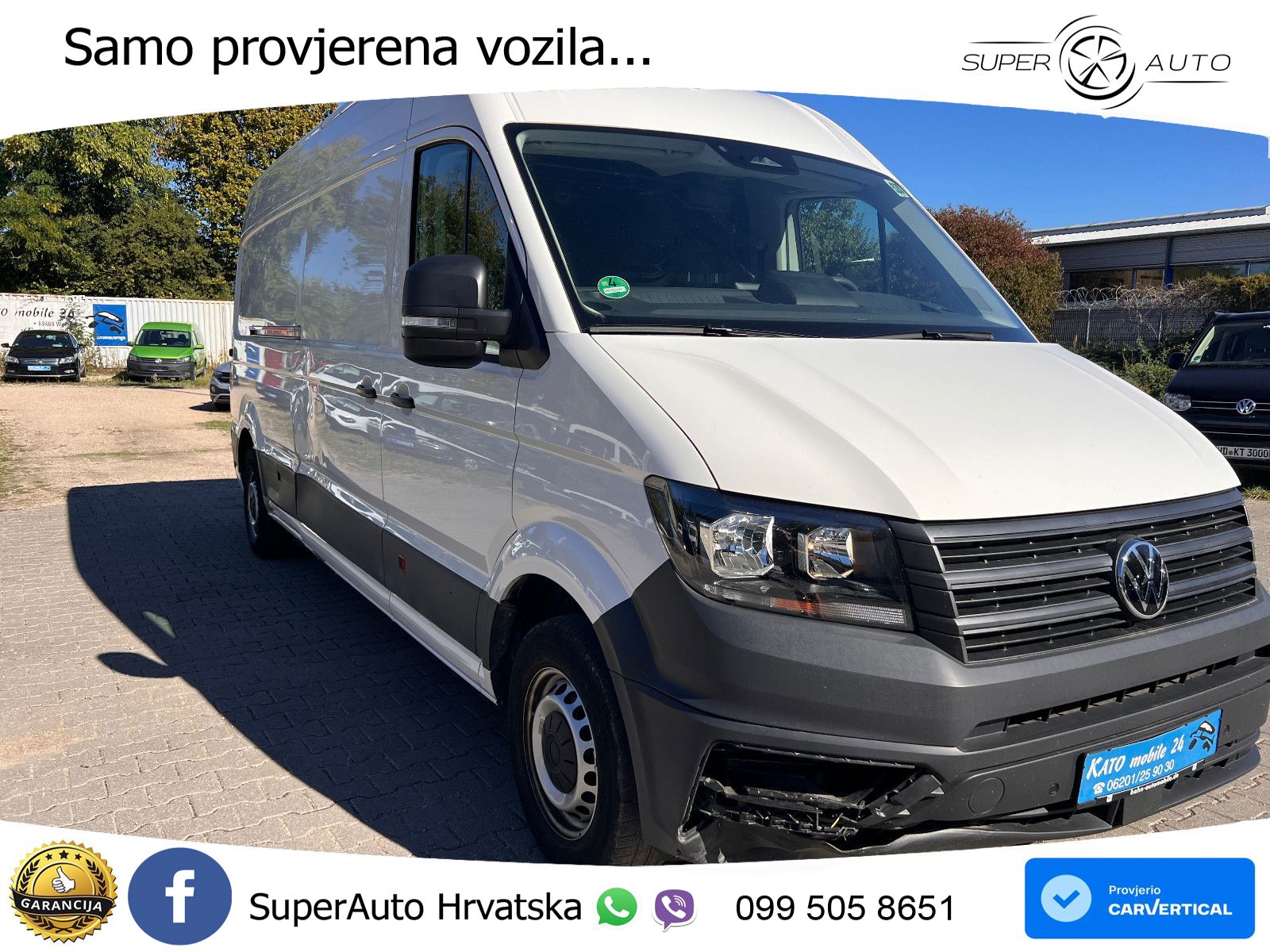 Volkswagen Crafter Kasten 35 lang Hochdach FWD Kamera 140 KS