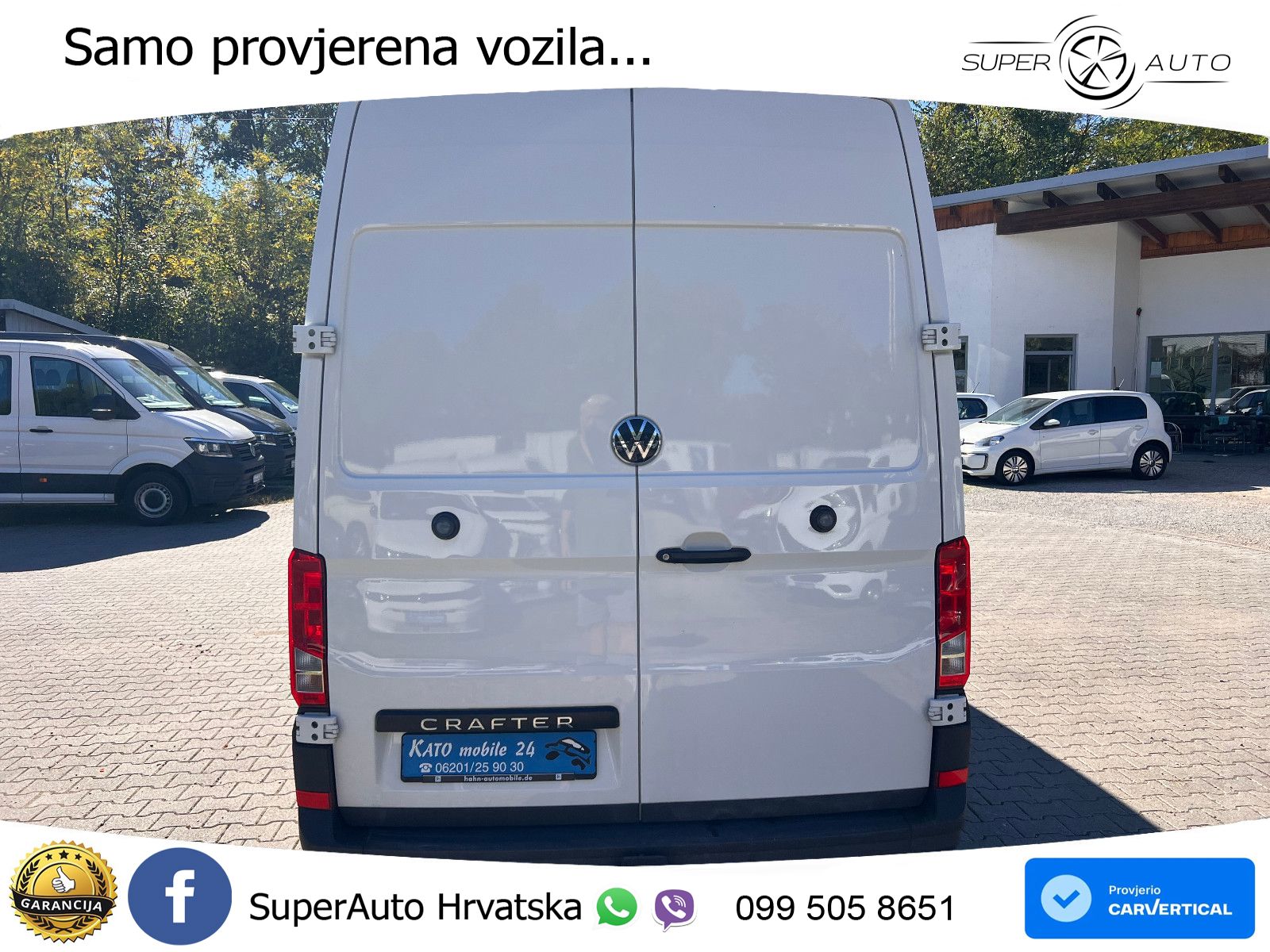 Volkswagen Crafter Kasten 35 lang Hochdach FWD Kamera 140 KS