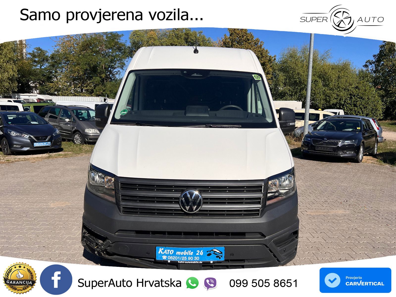 Volkswagen Crafter Kasten 35 lang Hochdach FWD Kamera 140 KS