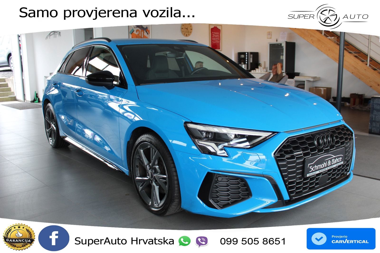 Audi A3 40 TFSI (190 KS) quattro S tronic S line LED+GR SJED+ACC