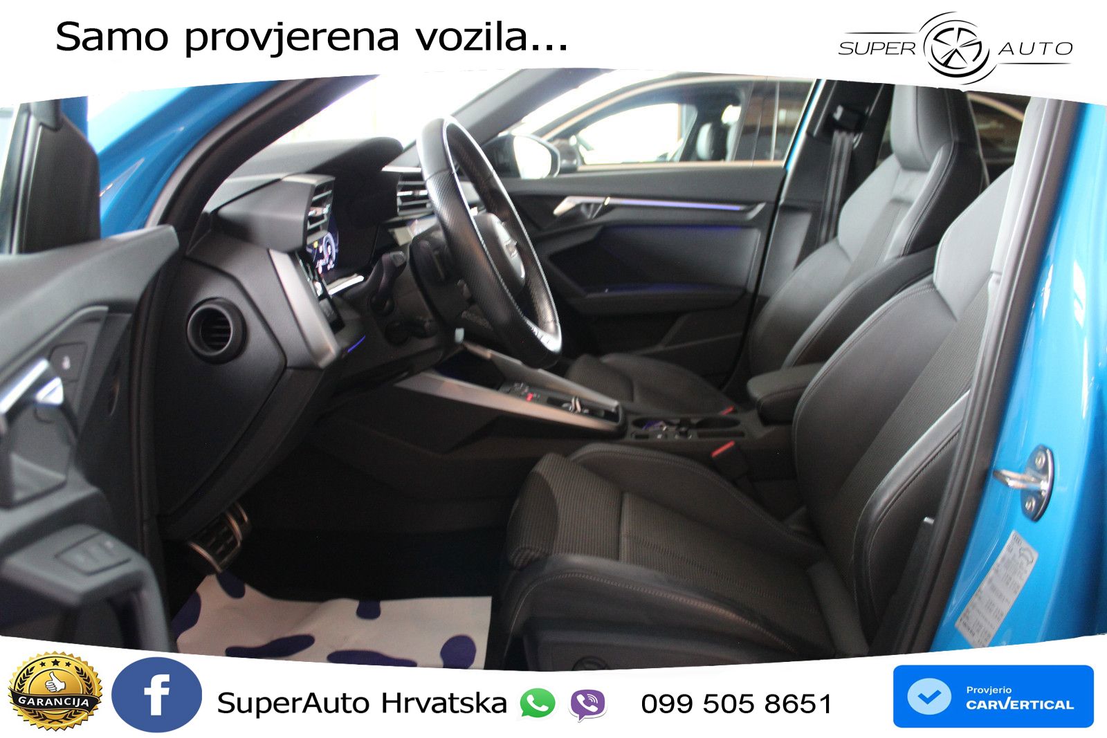 Audi A3 40 TFSI (190 KS) quattro S tronic S line LED+GR SJED+ACC