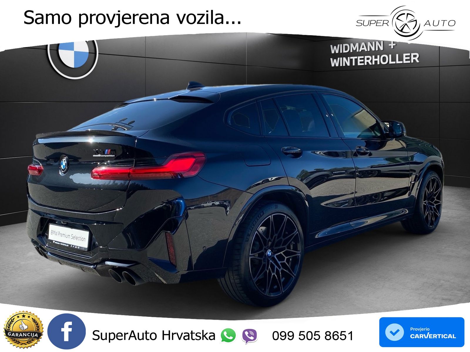 BMW X4 M Competition 3.0 (510 KS) xDrive Steptronic LED+GR SJED+ACC