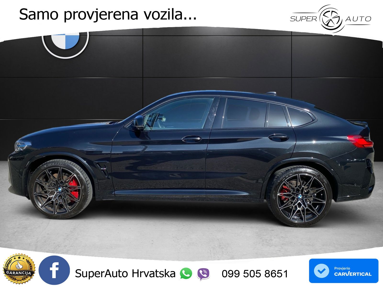 BMW X4 M Competition 3.0 (510 KS) xDrive Steptronic LED+GR SJED+ACC