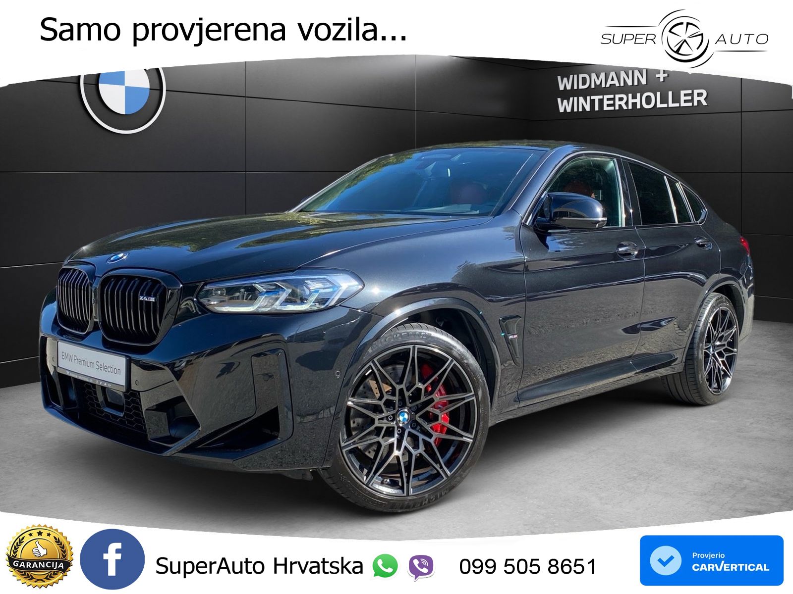 BMW X4 M Competition 3.0 (510 KS) xDrive Steptronic LED+GR SJED+ACC