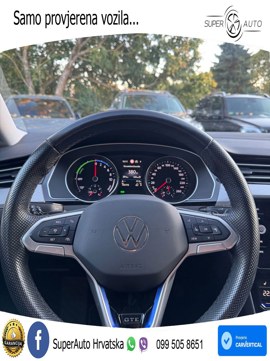 Volkswagen Passat Variant GTE 1.4 TSI (218 KS) DSG LED+GR SJED+ACC