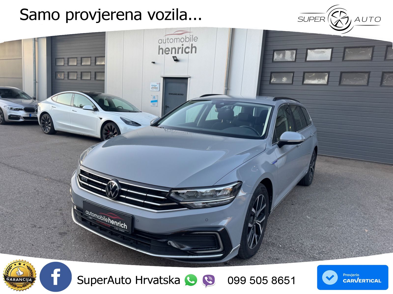 Volkswagen Passat Variant GTE 1.4 TSI (218 KS) DSG LED+GR SJED+ACC