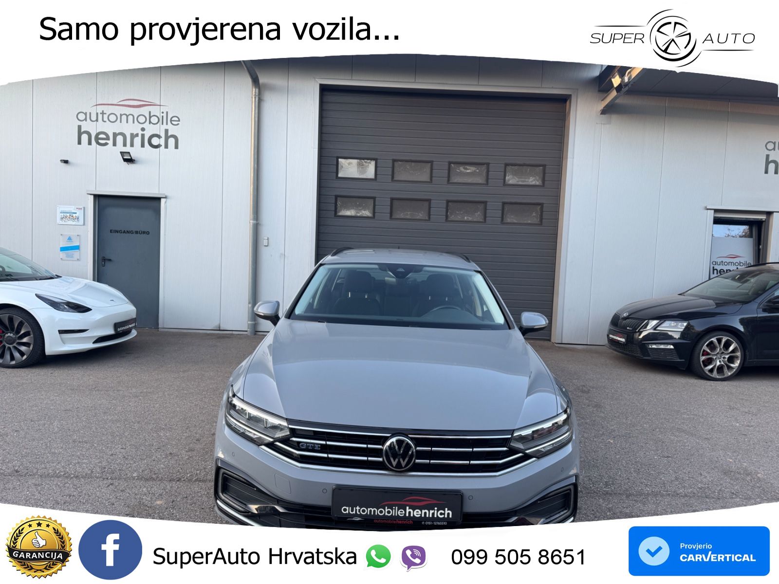 Volkswagen Passat Variant GTE 1.4 TSI (218 KS) DSG LED+GR SJED+ACC