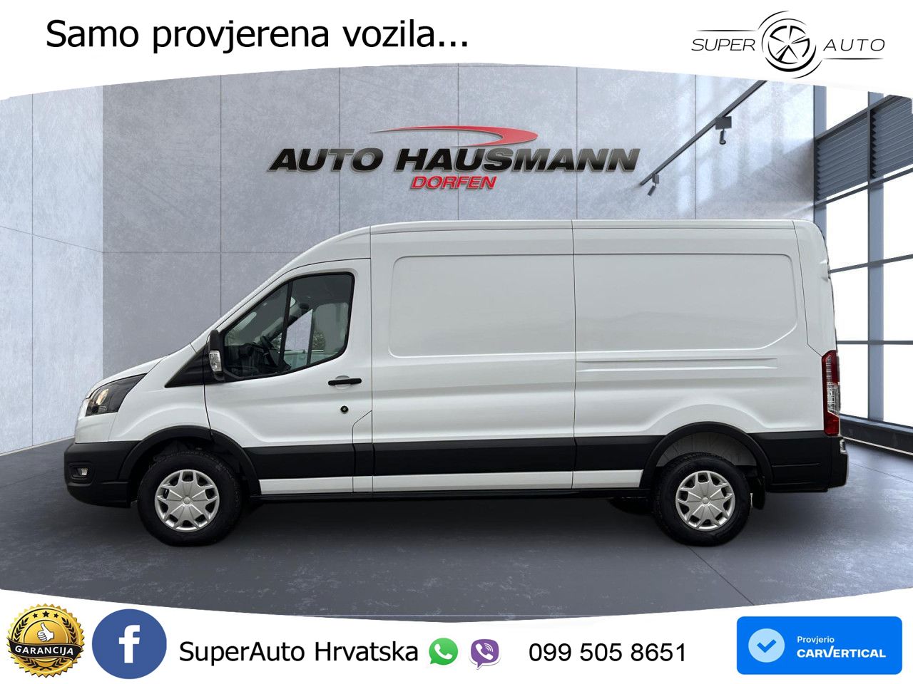 Ford Transit 2.0 TDCI 350 L3 Trend Klima AHK Navi ZV 131 KS