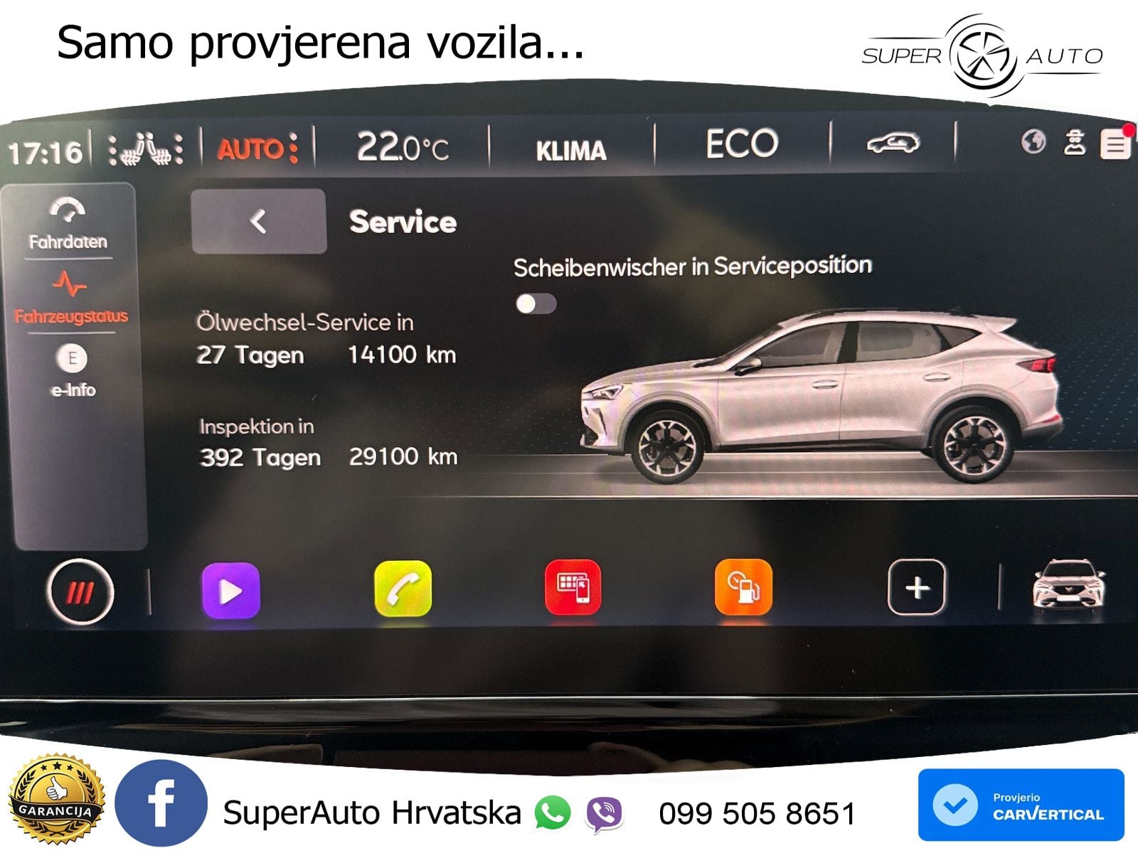 Cupra Formentor 1.4 TSI (204 KS) e-Hybrid DSG LED+GR SJED+ACC