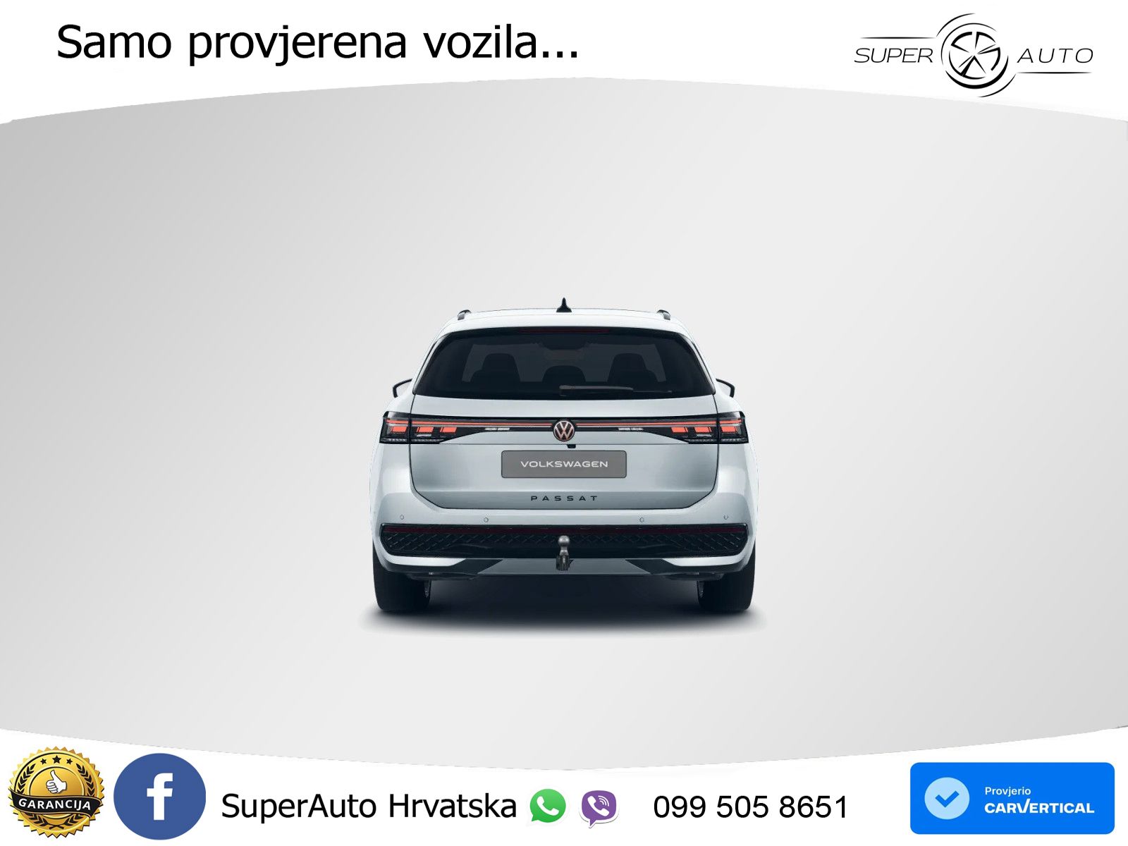 Volkswagen Passat Variant 2.0 TSI (265 KS) 4MOTION DSG R-Line LED+GR SJED+ACC