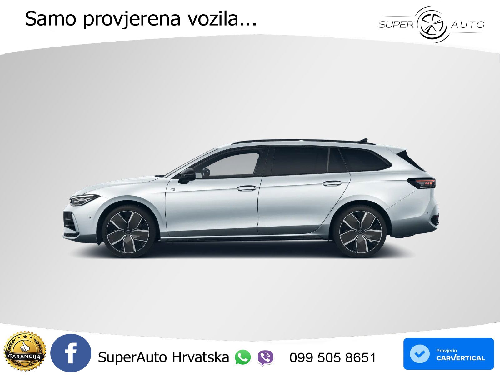 Volkswagen Passat Variant 2.0 TSI (265 KS) 4MOTION DSG R-Line LED+GR SJED+ACC