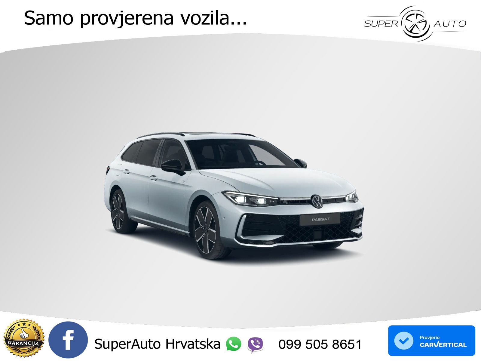 Volkswagen Passat Variant 2.0 TSI (265 KS) 4MOTION DSG R-Line LED+GR SJED+ACC