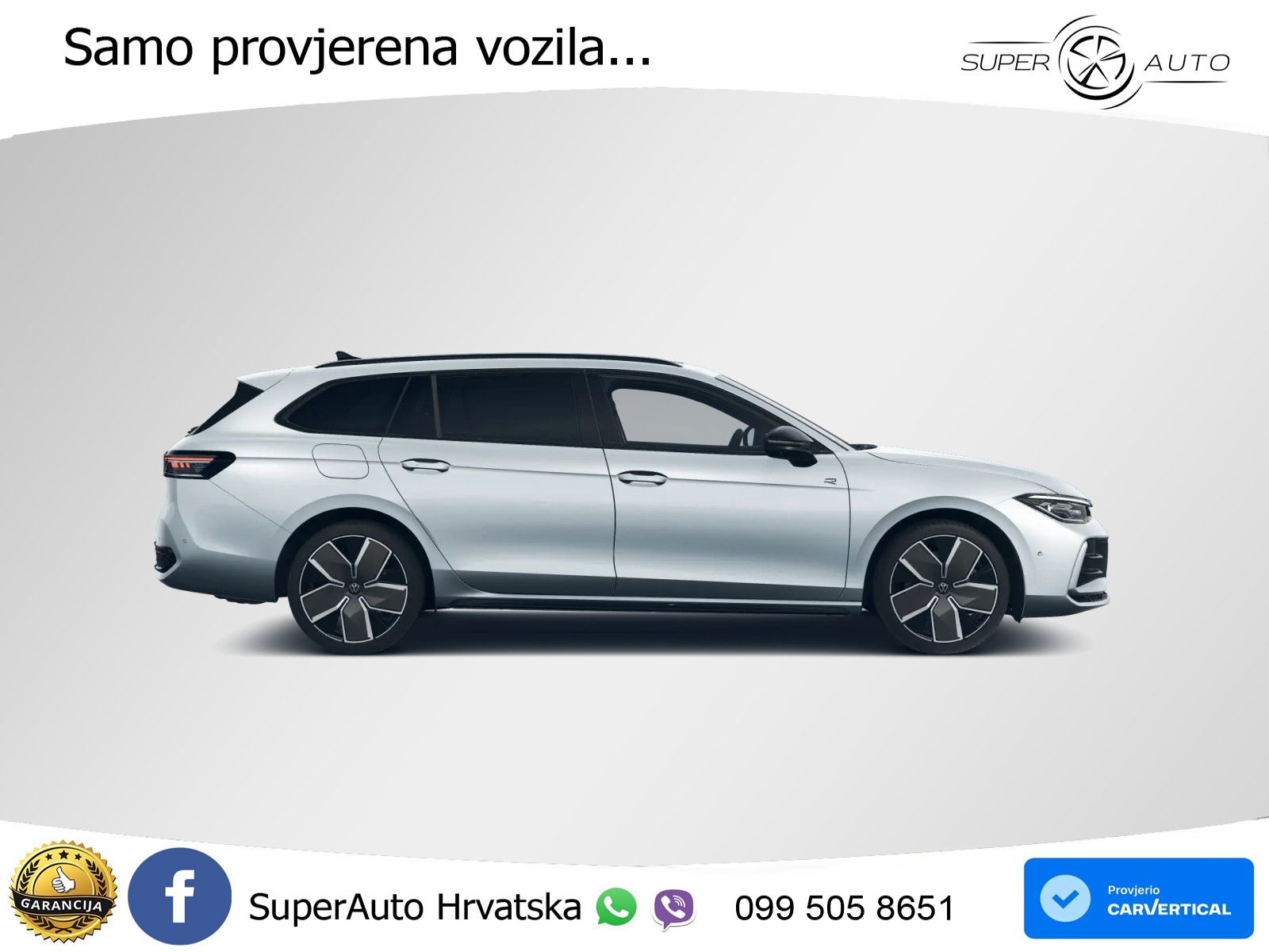 Volkswagen Passat Variant 2.0 TSI (265 KS) 4MOTION DSG R-Line LED+GR SJED+ACC