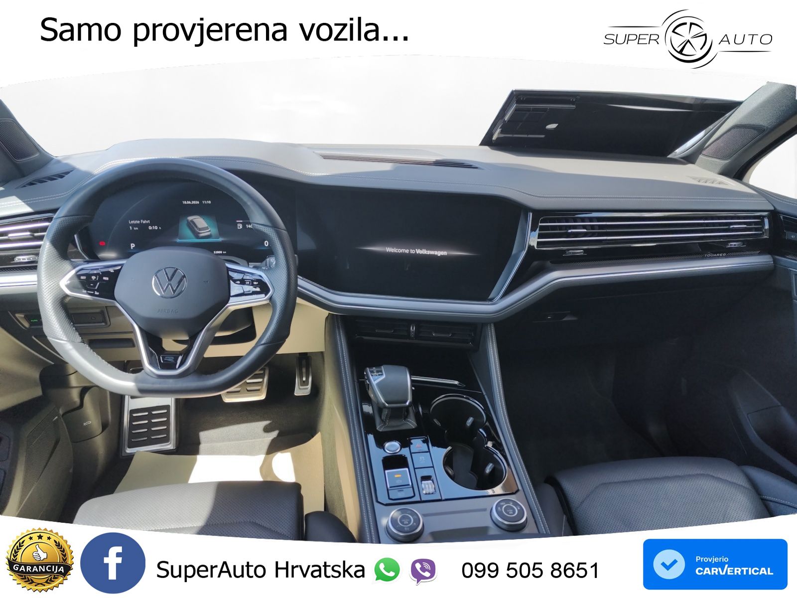Volkswagen Touareg 3.0 V6 TSI (340 KS) 4MOTION Tiptronic ZRAČNI+ACC+GR SJED+KAM+PANO