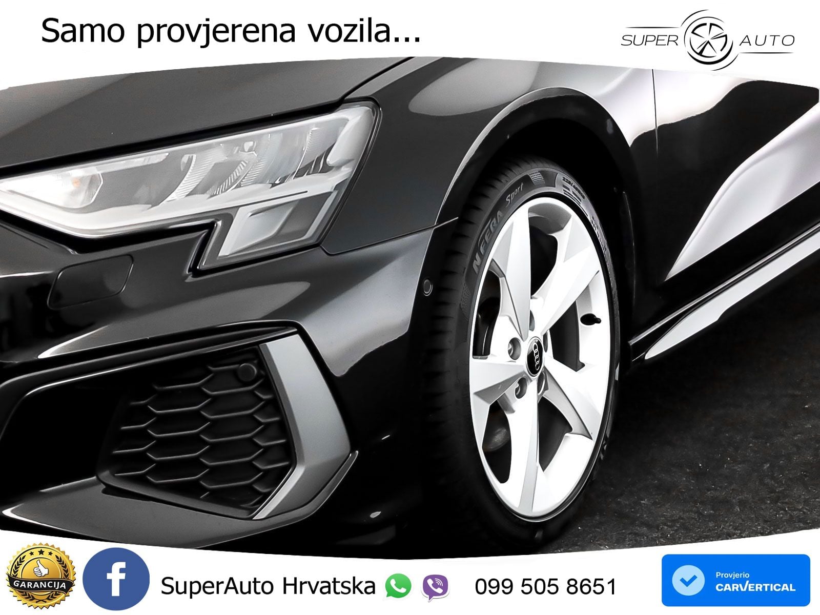 Audi A3 40 TFSI (190 KS) quattro S tronic S line