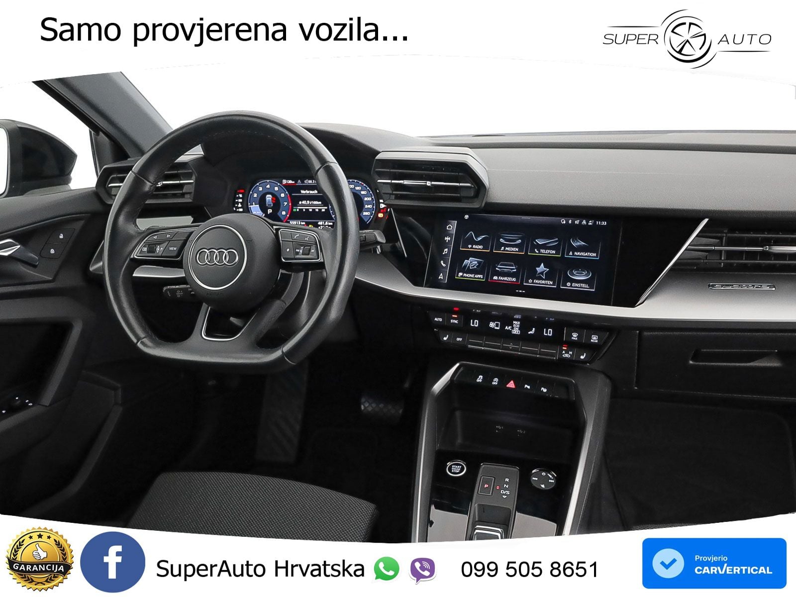 Audi A3 40 TFSI (190 KS) quattro S tronic S line