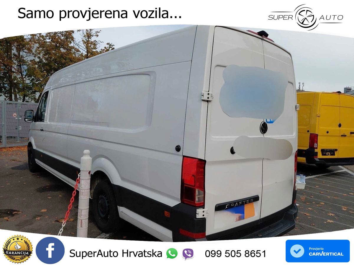 Volkswagen Crafter L5H3 35 MAXI NEUES MODELL 1.HAND CAM PDC 140 KS