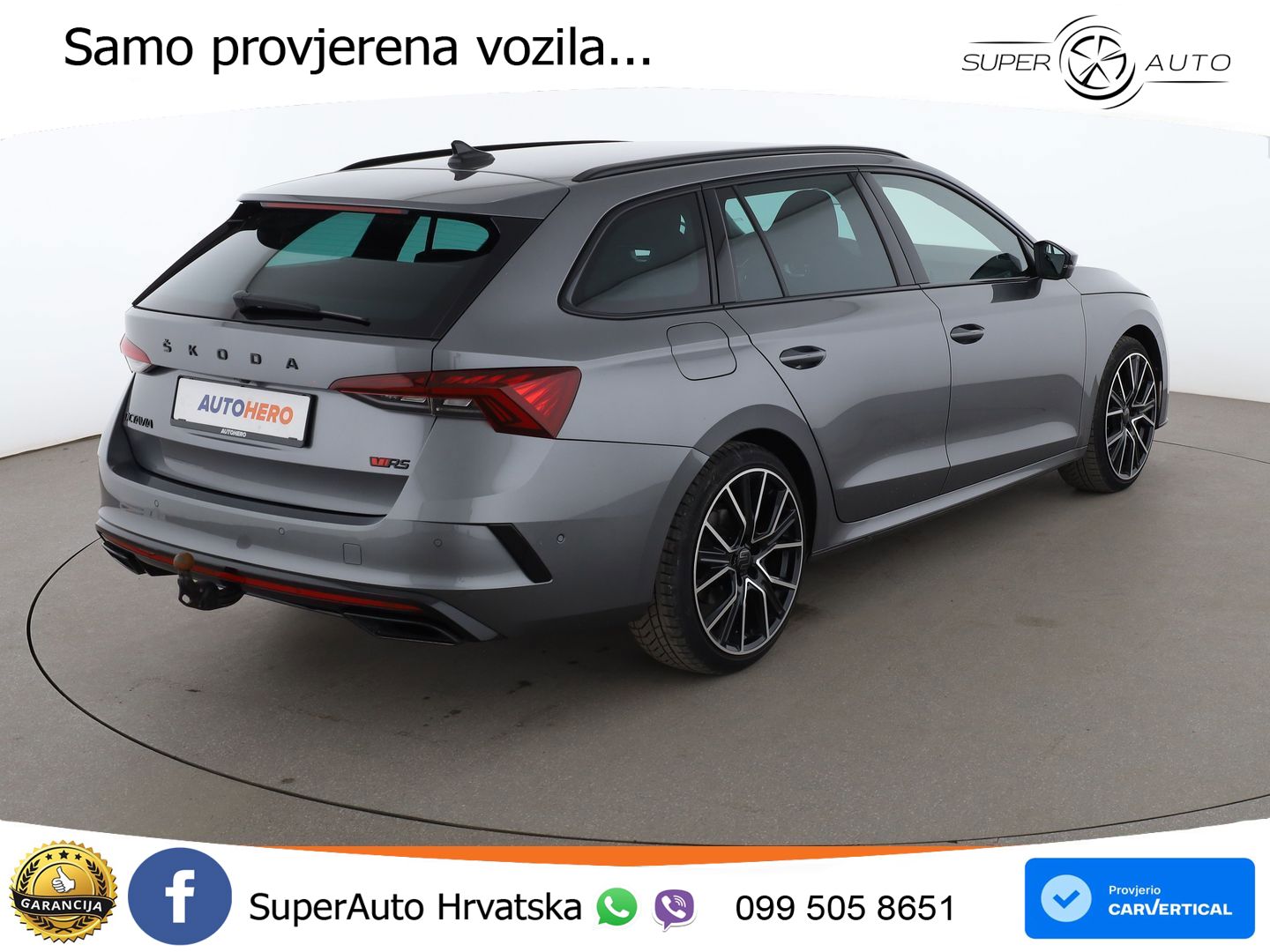 Škoda Octavia Combi RS 2.0 TDI (200 KS) 4x4 DSG LED+GR SJED+ACC