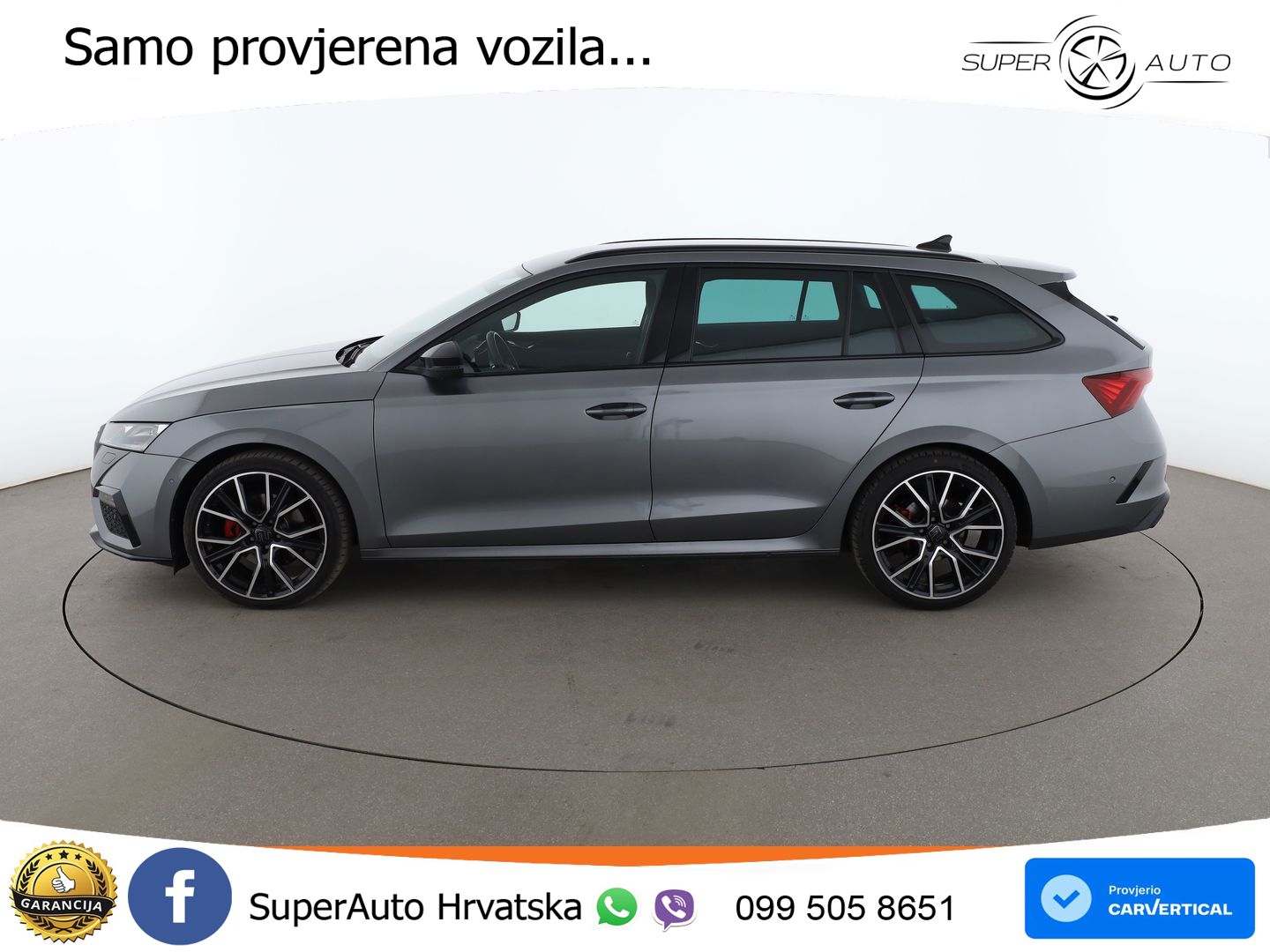 Škoda Octavia Combi RS 2.0 TDI (200 KS) 4x4 DSG LED+GR SJED+ACC
